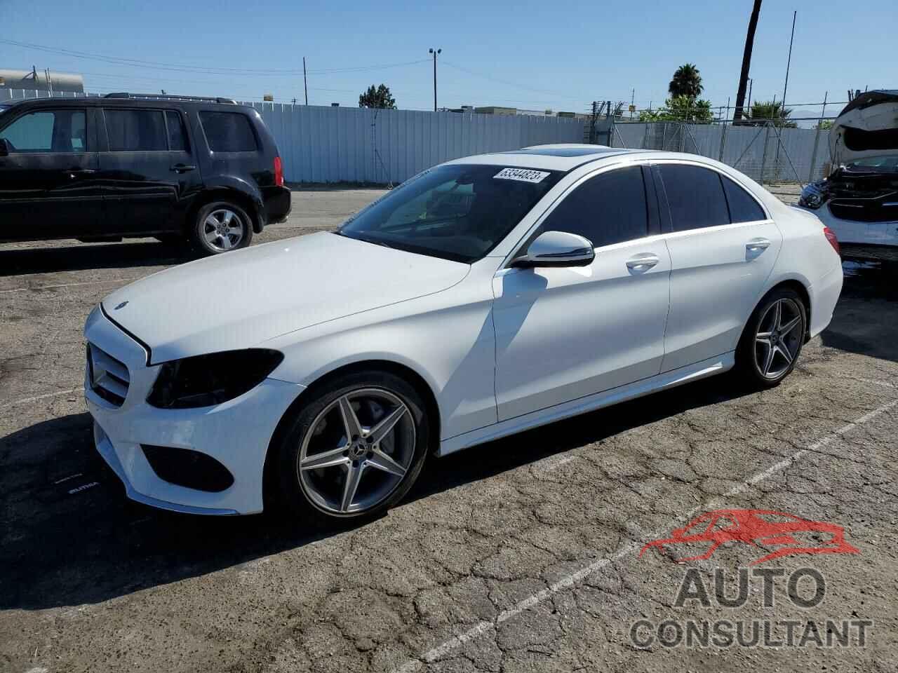 MERCEDES-BENZ C-CLASS 2018 - 55SWF4JB6JU248478