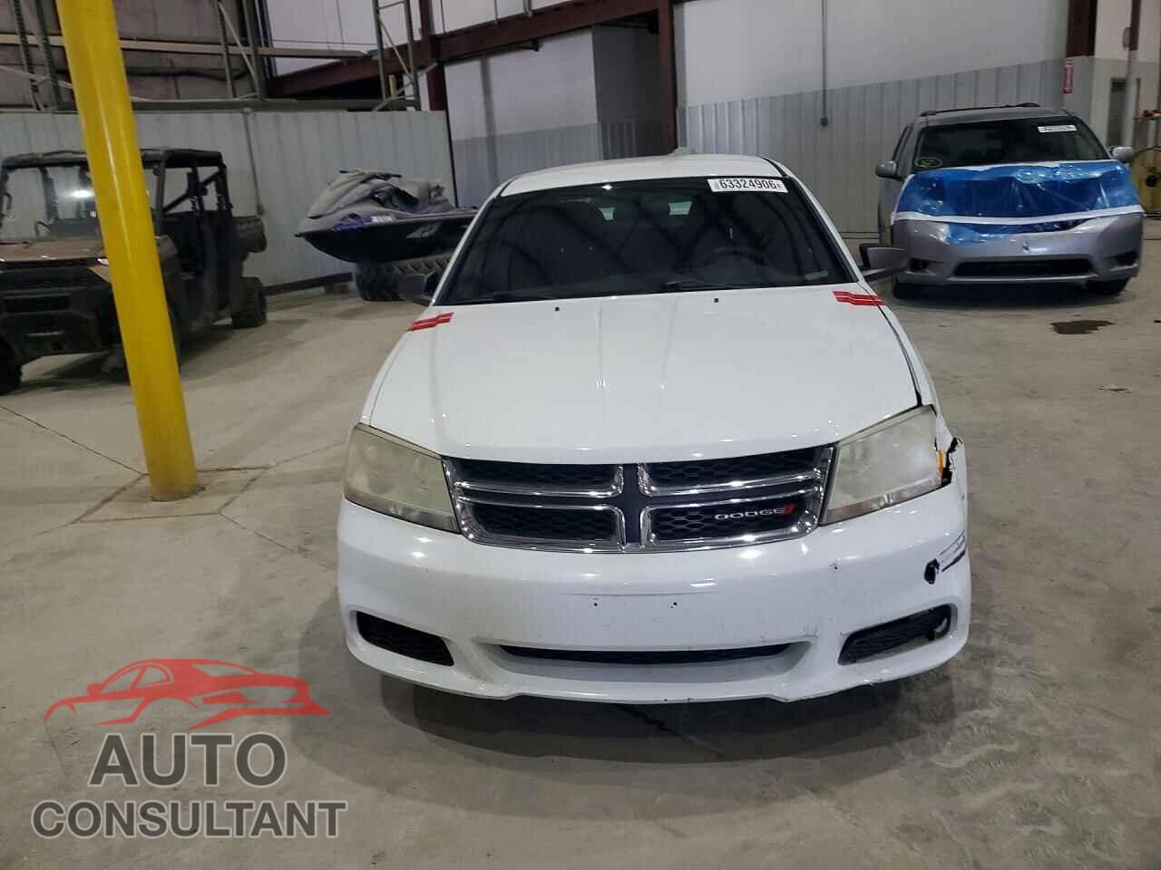 DODGE AVENGER 2013 - 1C3CDZAB8DN530588