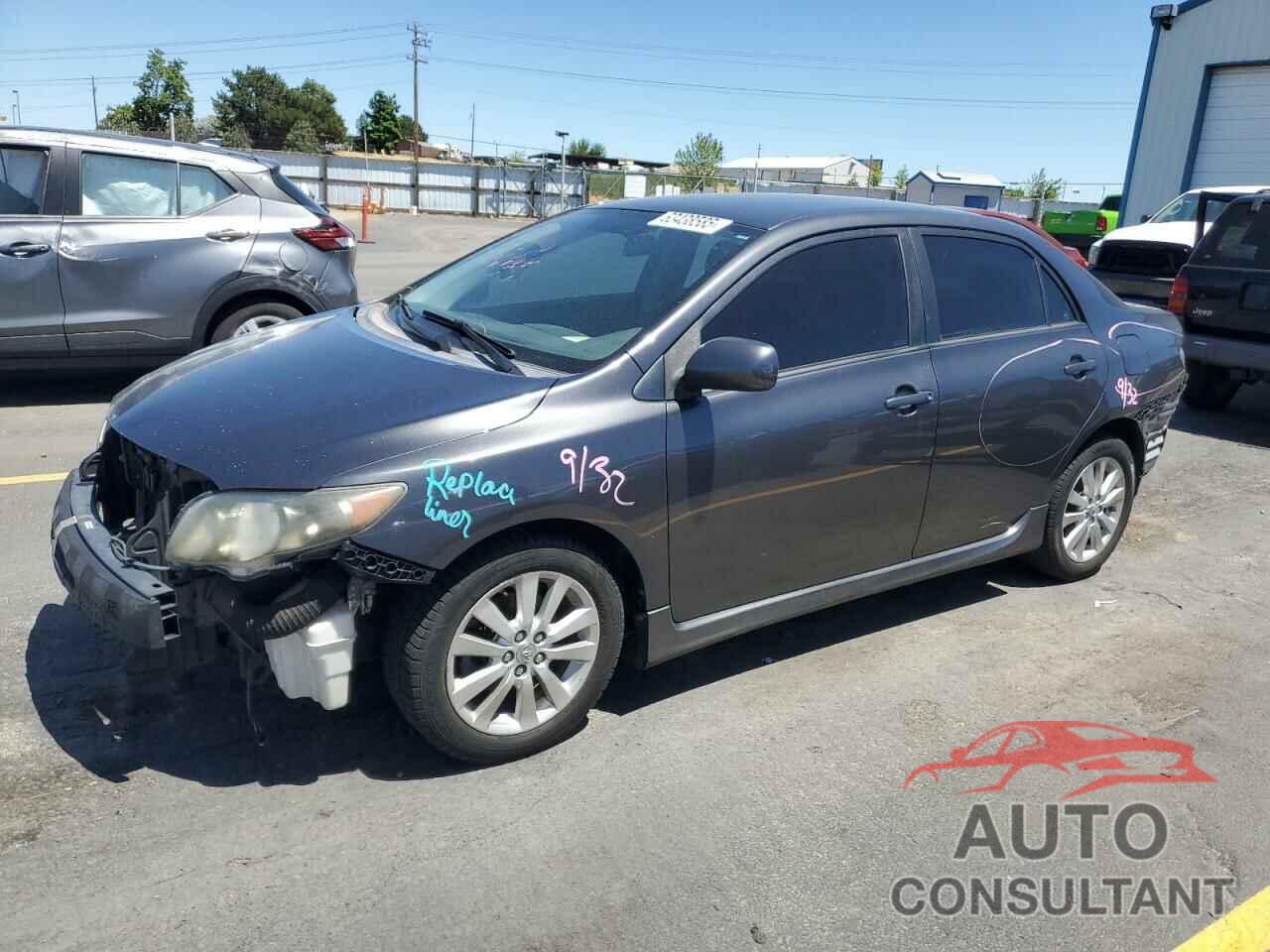 TOYOTA COROLLA 2009 - 1NXBU40E69Z144539