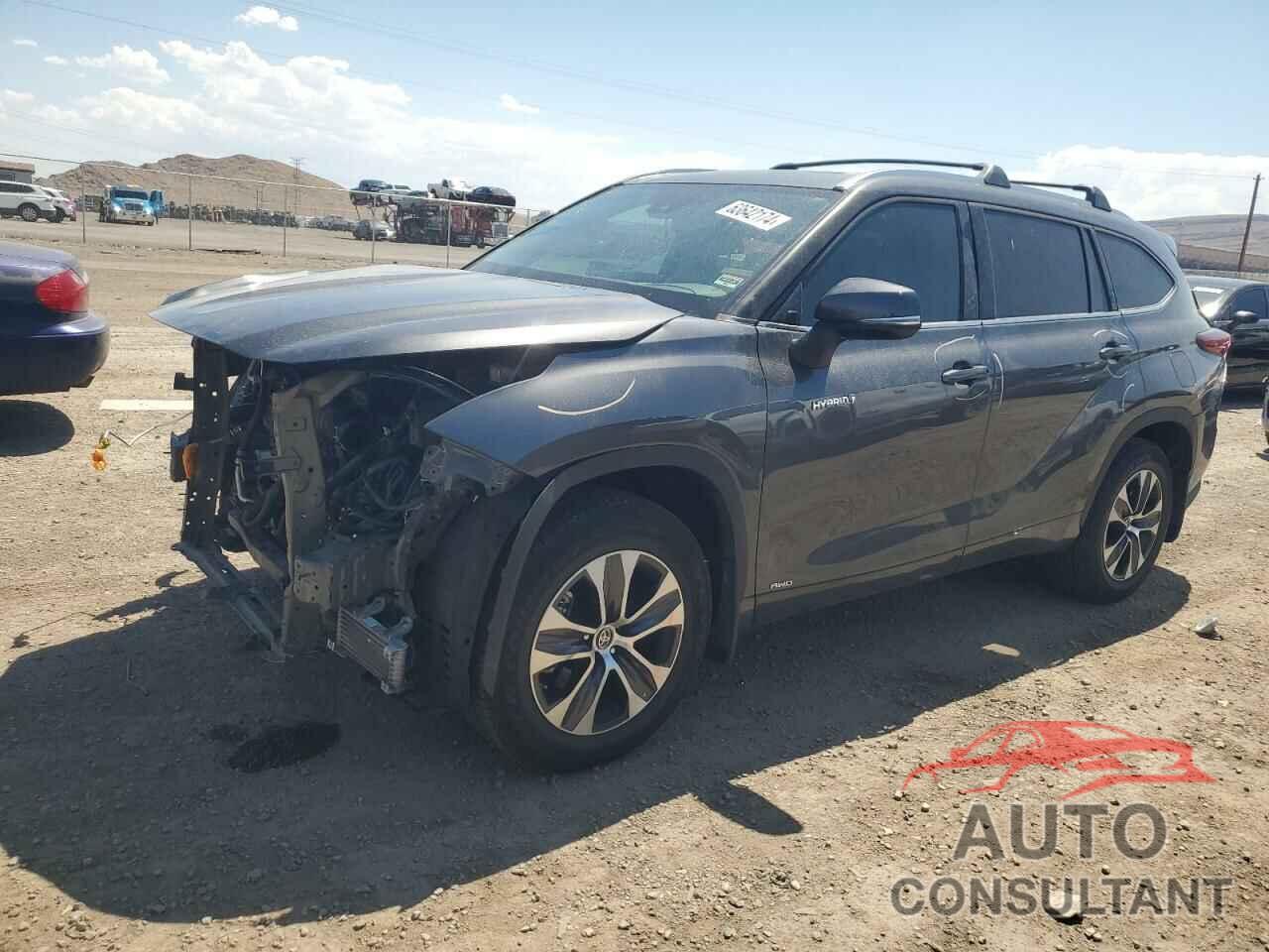 TOYOTA HIGHLANDER 2021 - 5TDHBRCH9MS536435