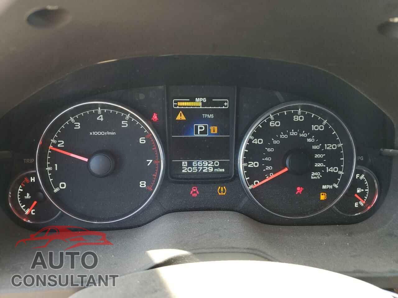 SUBARU OUTBACK 2014 - 4S4BRBLC4E3304885
