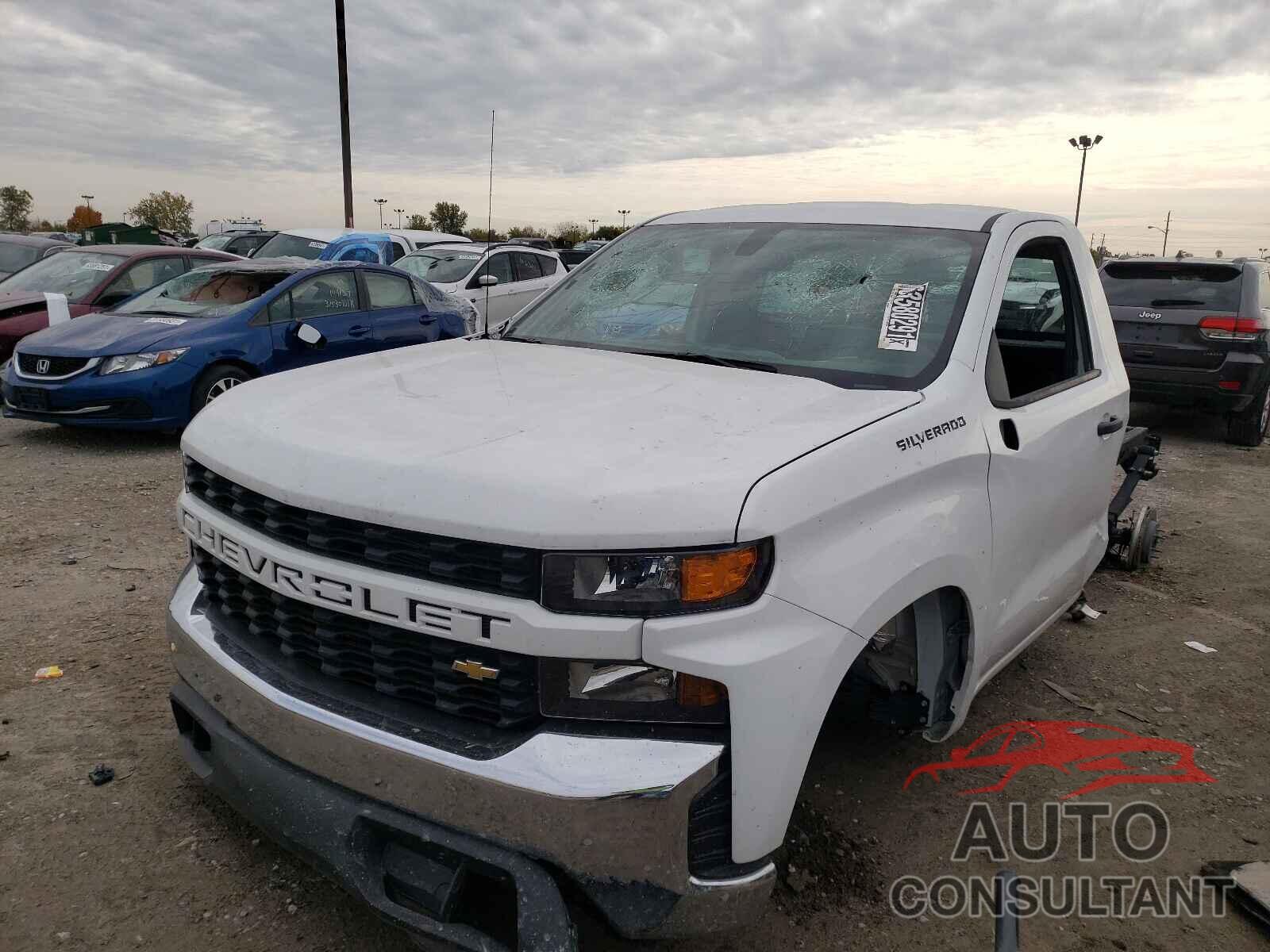 CHEVROLET SILVERADO 2021 - 3GCNWAEF9MG240396