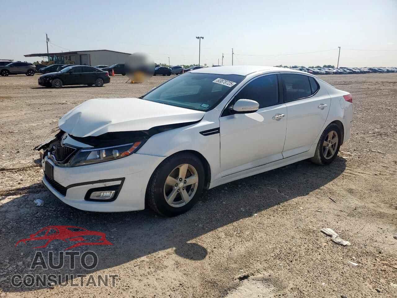KIA OPTIMA 2014 - KNAGM4A77E5452346