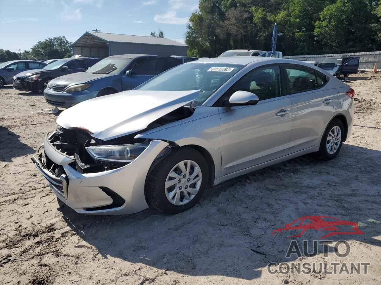 HYUNDAI ELANTRA 2018 - 5NPD74LF4JH259549