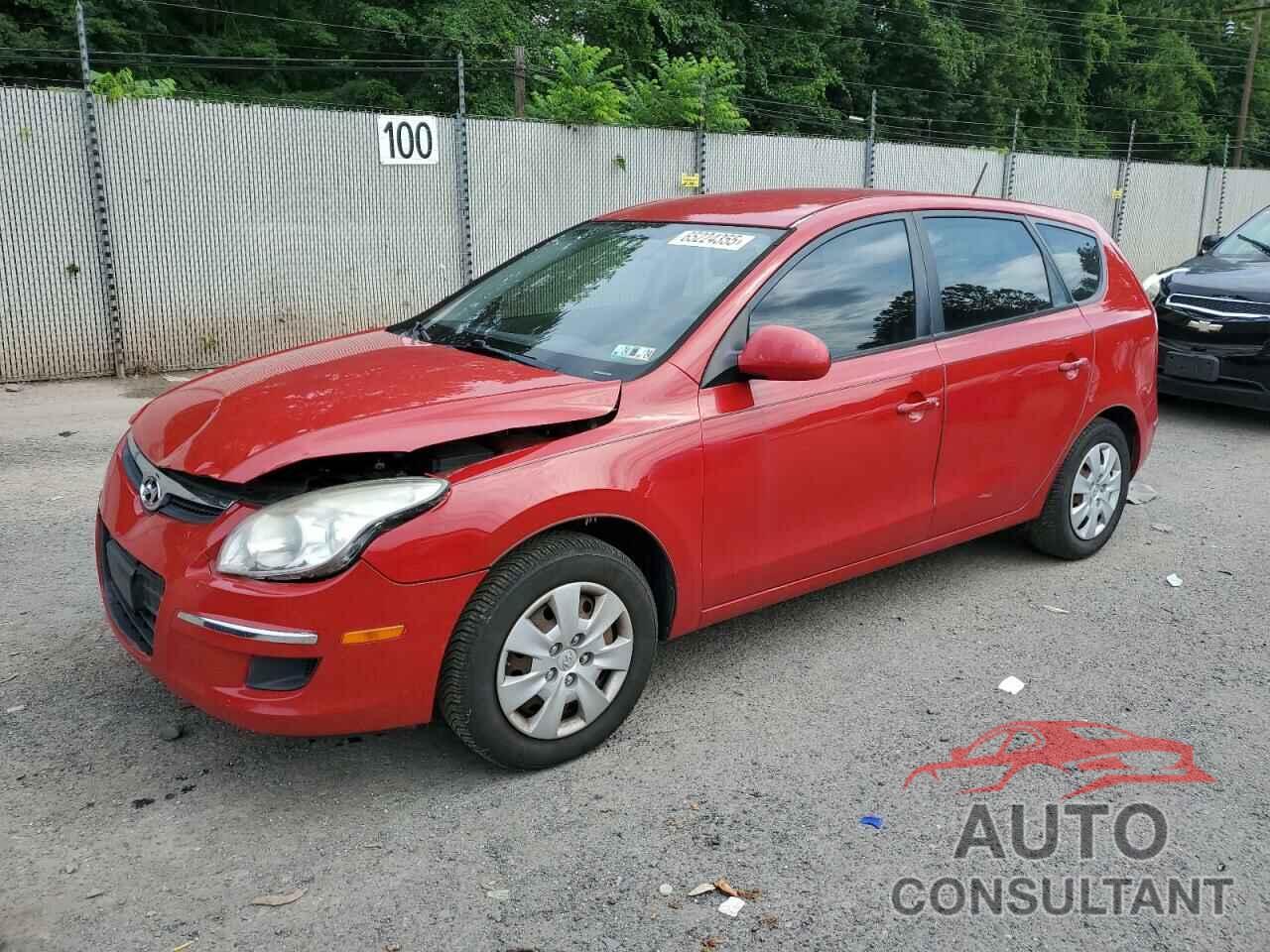 HYUNDAI ELANTRA 2012 - KMHDB8AE8CU143274