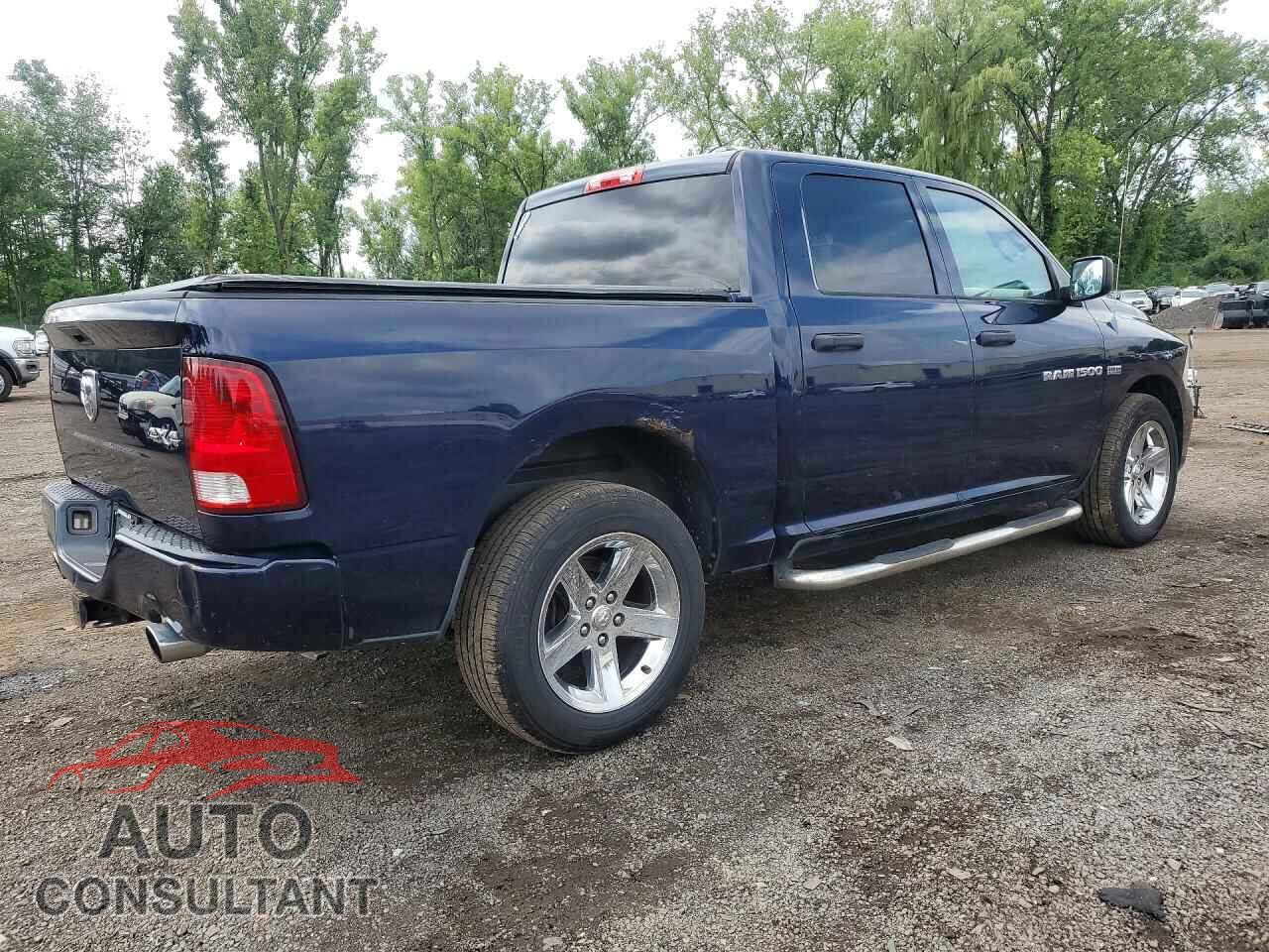 DODGE RAM 1500 2012 - 1C6RD7KT9CS244533