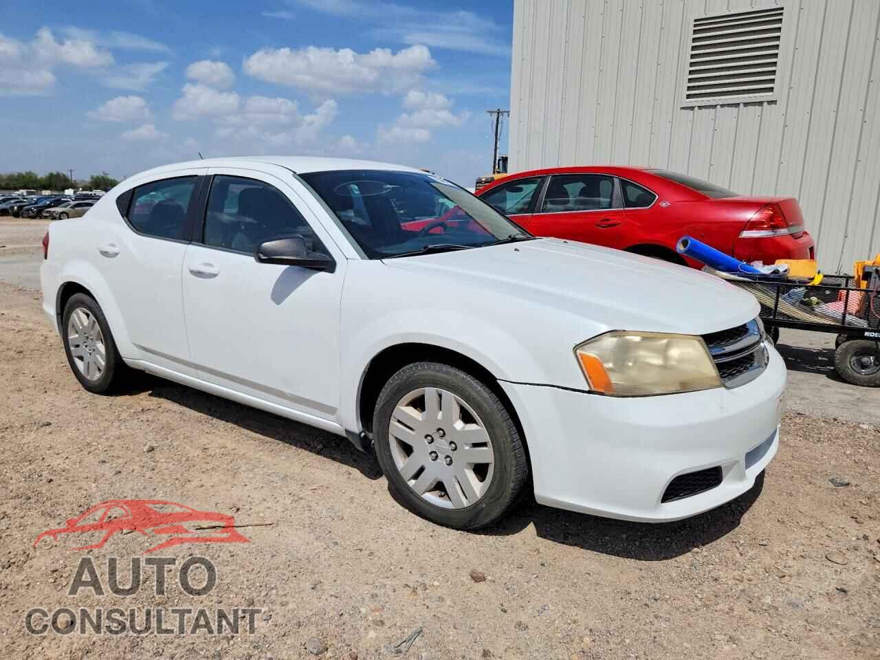 DODGE AVENGER 2013 - 1C3CDZAG2DN760378