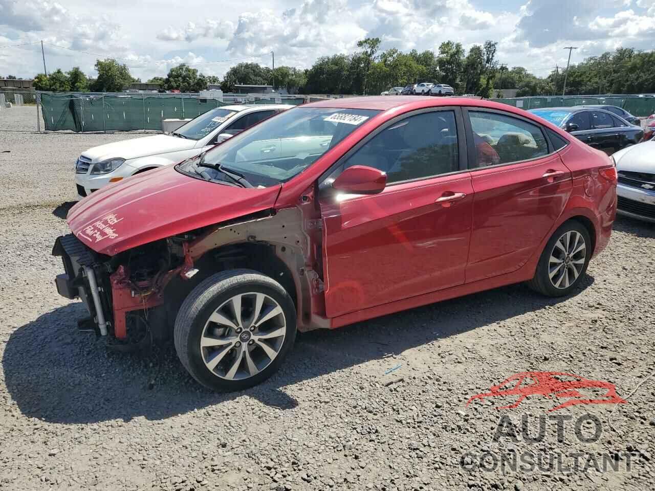 HYUNDAI ACCENT 2017 - KMHCT4AEXHU282525