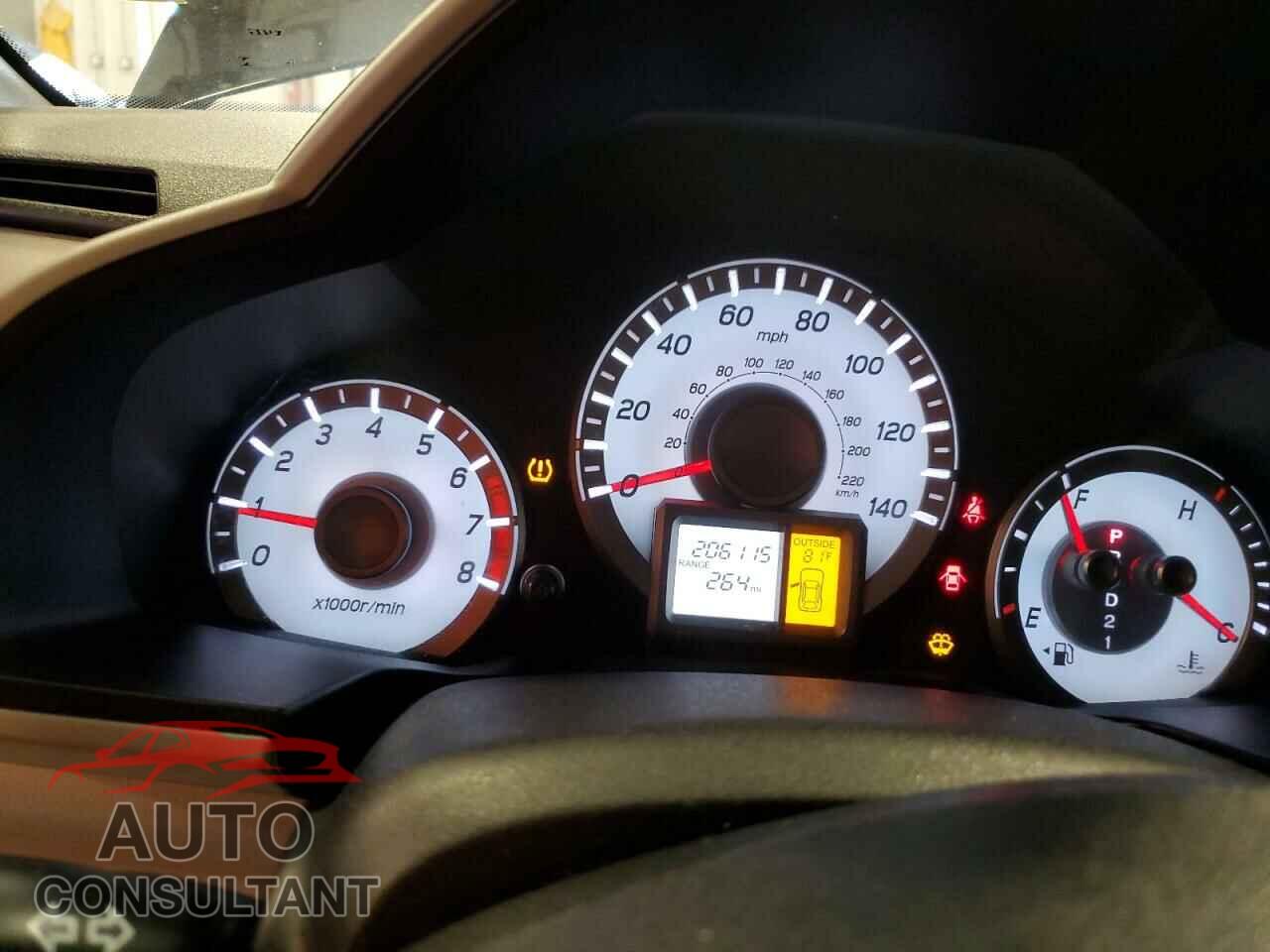 HONDA PILOT 2012 - 5FNYF4H45CB044422