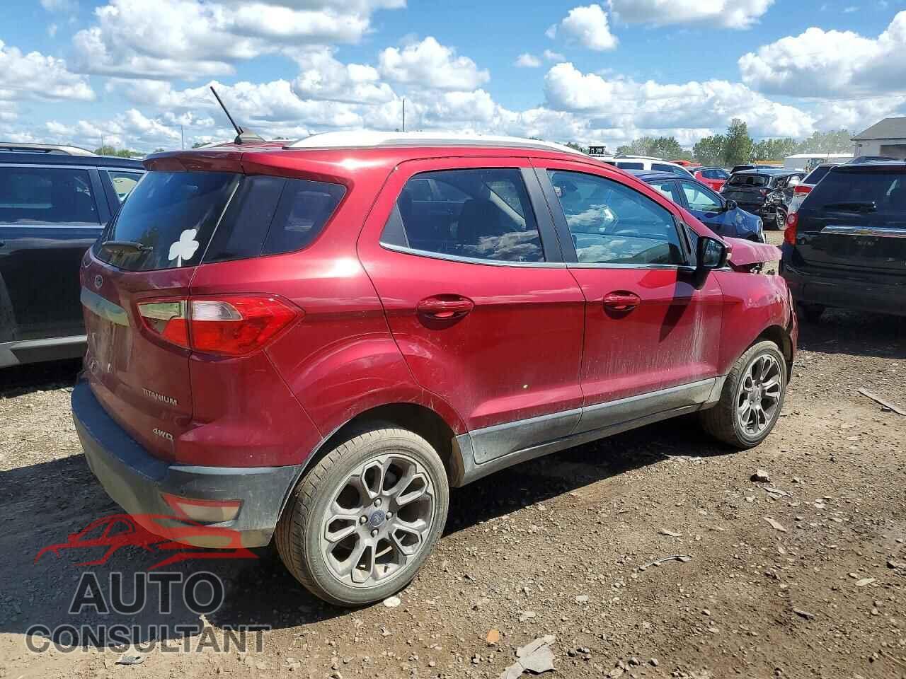 FORD ECOSPORT 2020 - MAJ6S3KL2LC313072