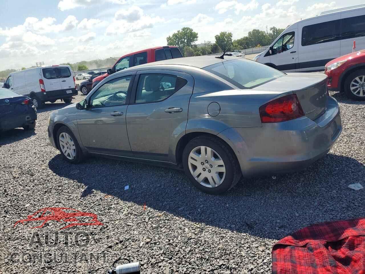DODGE AVENGER 2012 - 1C3CDZAGXCN310248