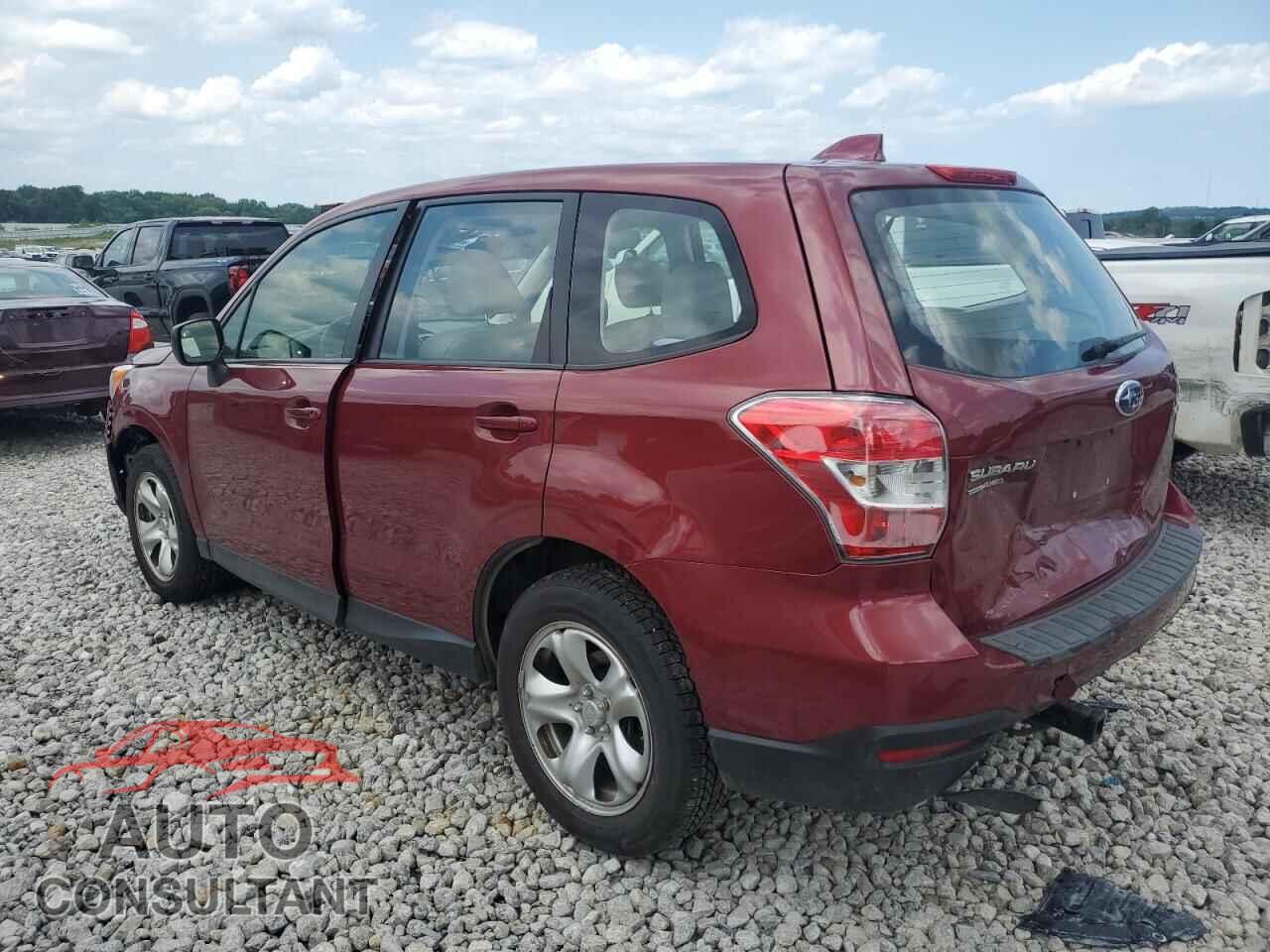 SUBARU FORESTER 2016 - JF2SJAAC7GH521167