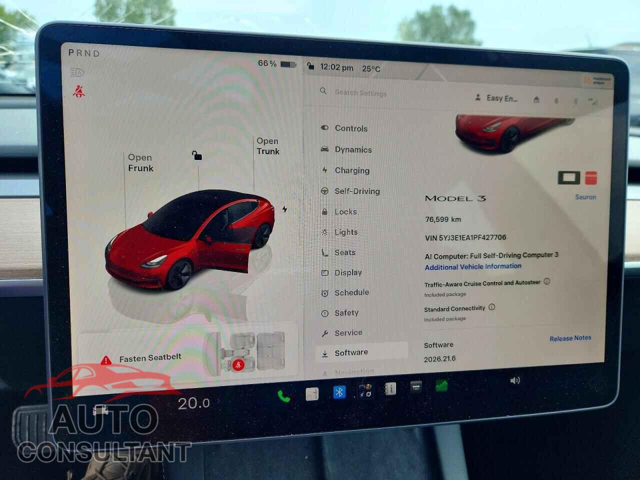 TESLA MODEL 3 2023 - 5YJ3E1EA1PF427706