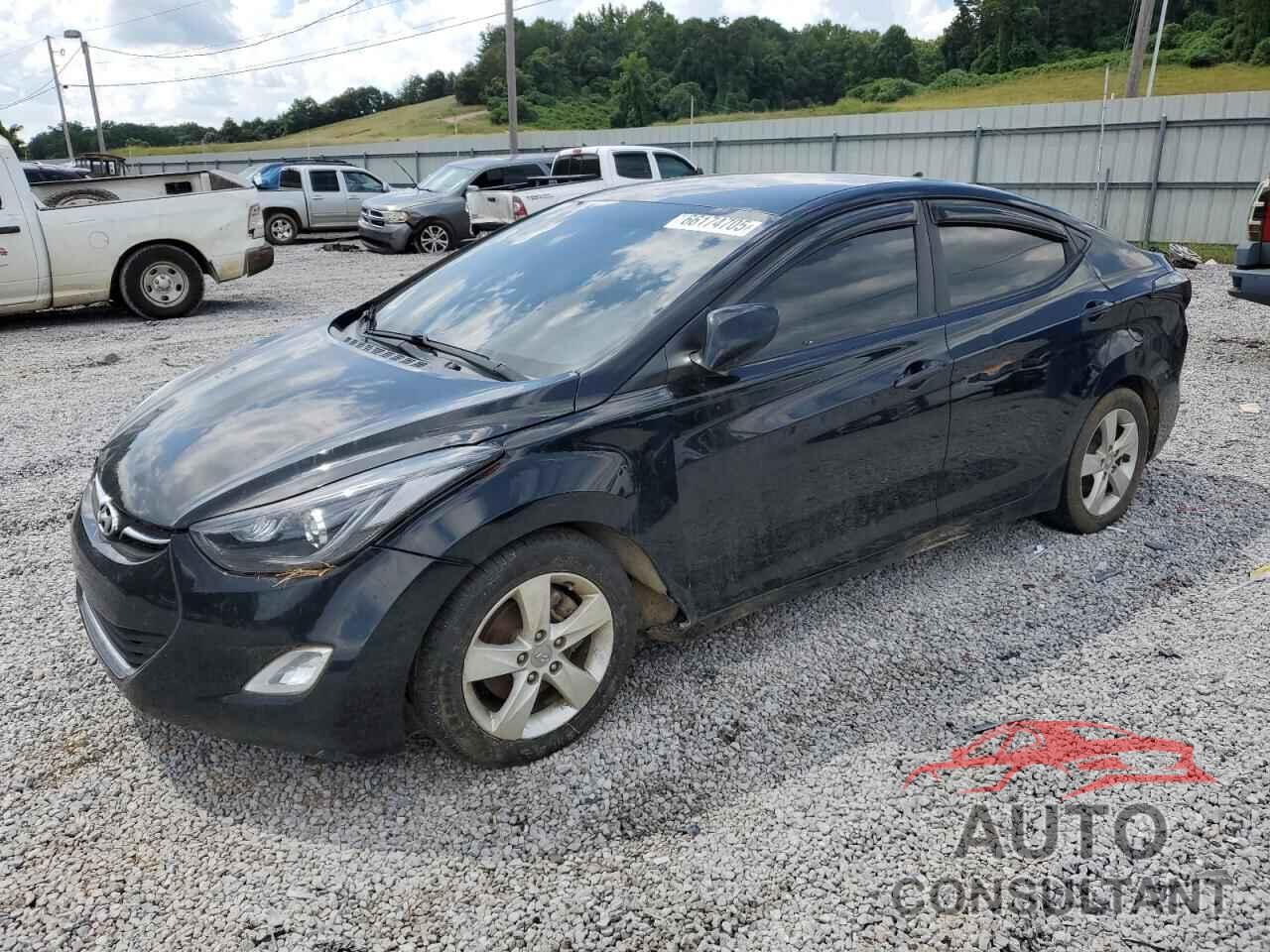 HYUNDAI ELANTRA 2012 - 5NPDH4AE0CH072531