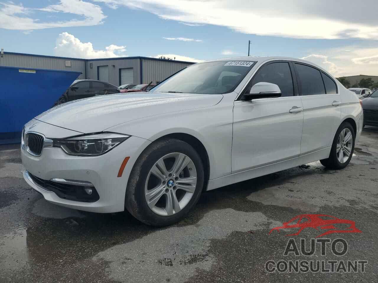 BMW 3 SERIES 2017 - WBA8B9G32HNU54196