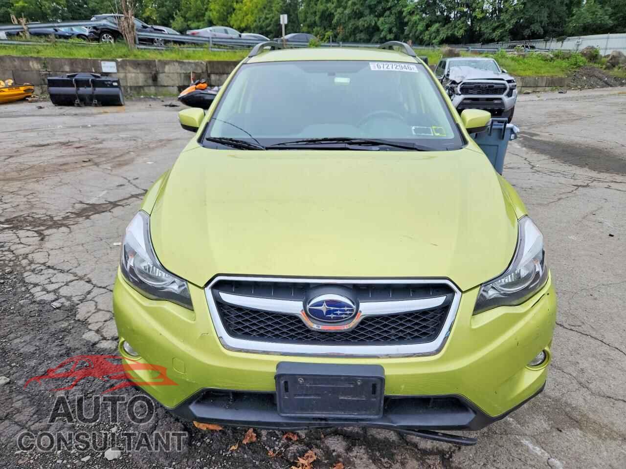 SUBARU XV 2015 - JF2GPBCC2FH269785