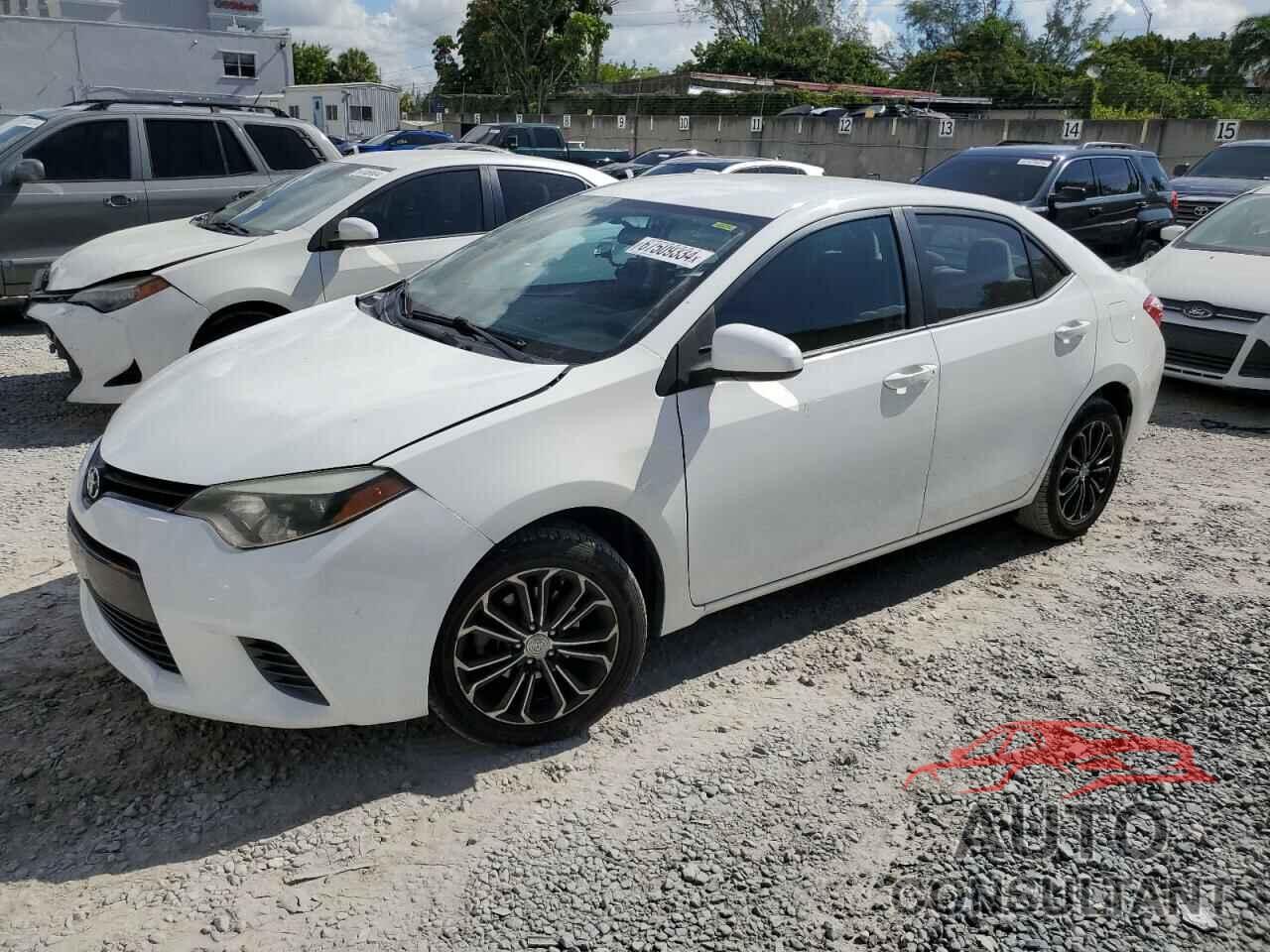 TOYOTA COROLLA 2016 - 5YFBURHE4GP384141
