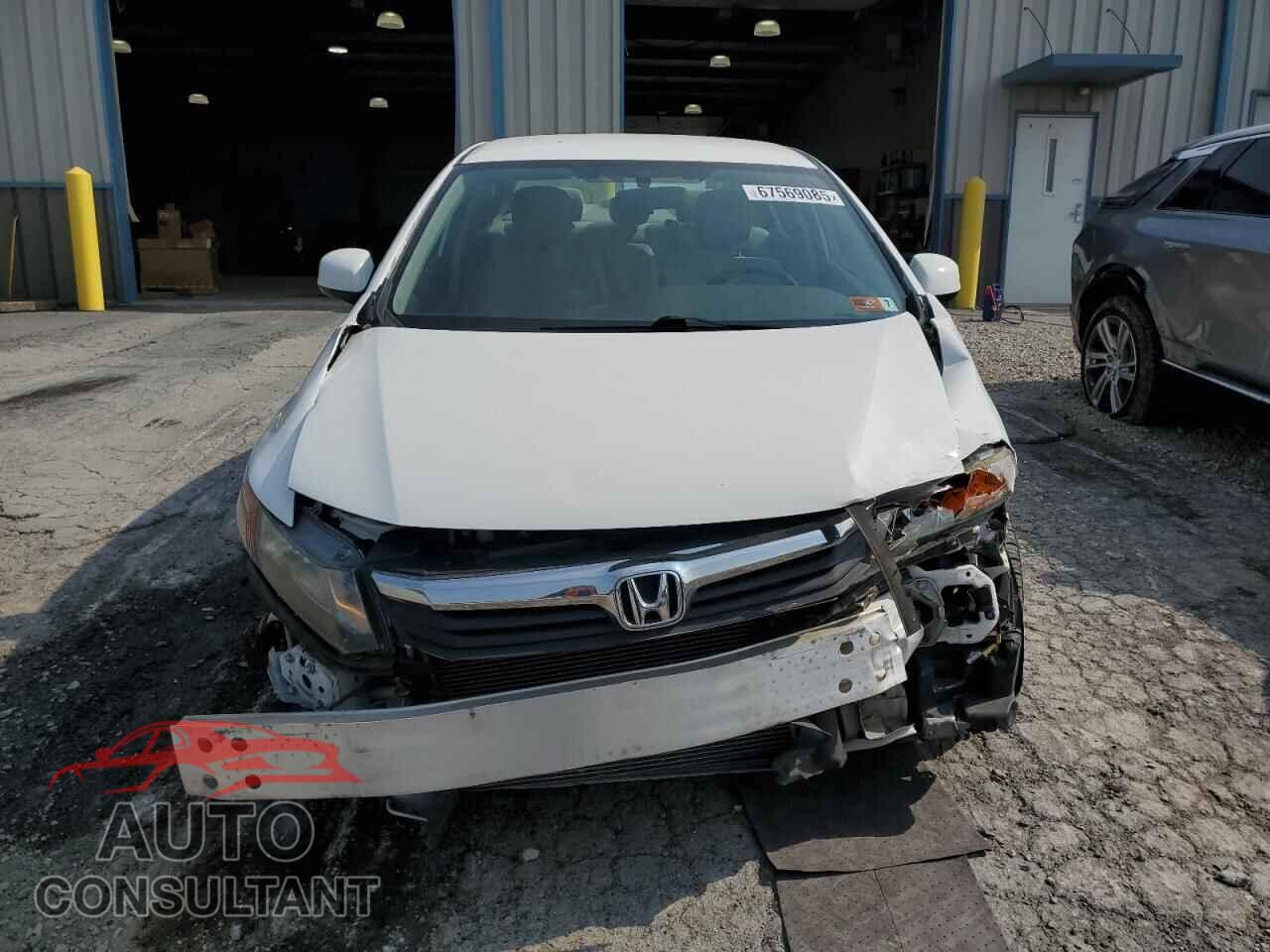 HONDA CIVIC 2012 - 19XFB2F54CE392074