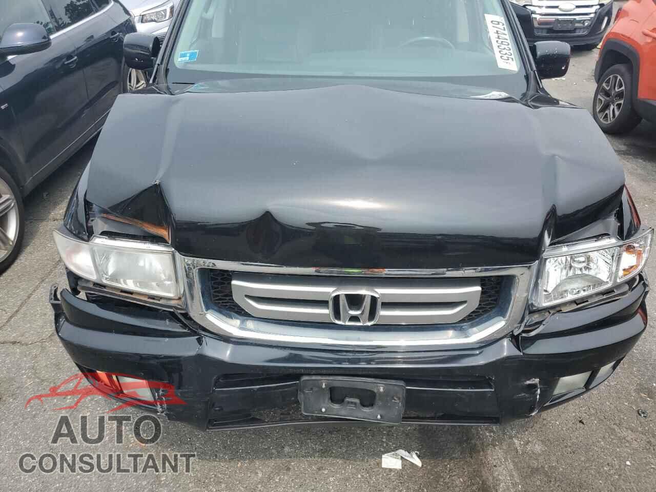 HONDA RIDGELINE 2010 - 5FPYK1F58AB005155