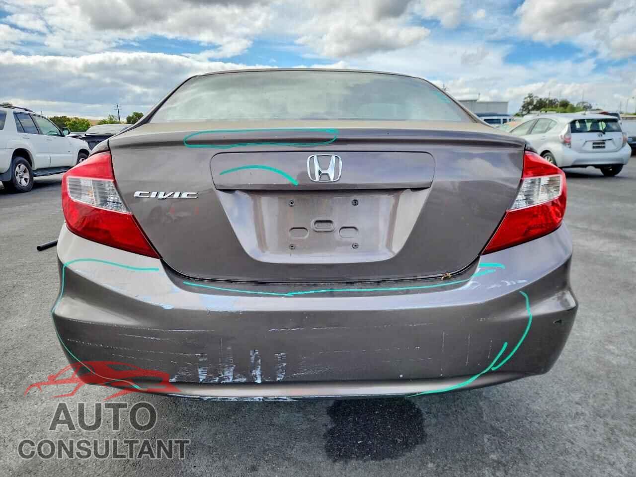 HONDA CIVIC 2012 - 2HGFB2F59CH522646