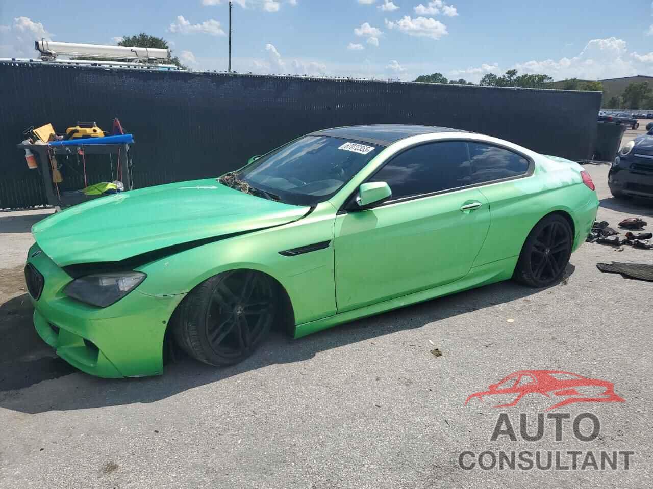 BMW 6 SERIES 2012 - WBALX5C50CC894224