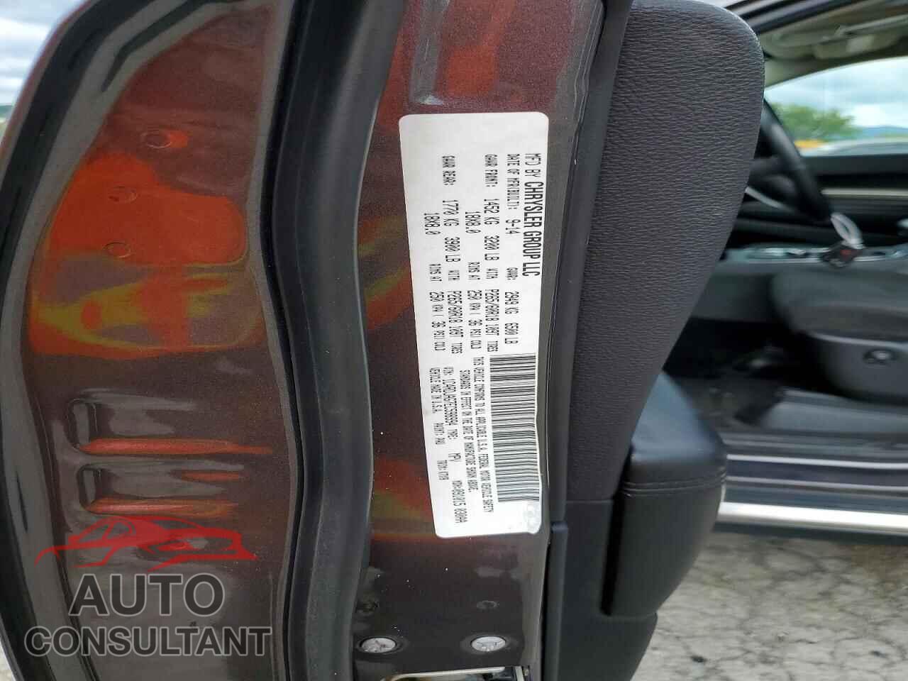 DODGE DURANGO 2014 - 1C4RDJAG7EC598994