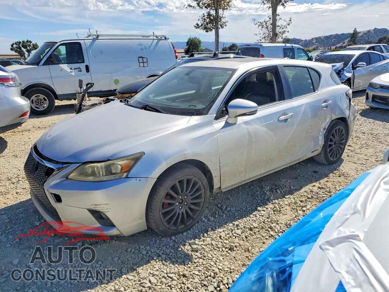 LEXUS CT 200 2012 - JTHKD5BH1C2116621