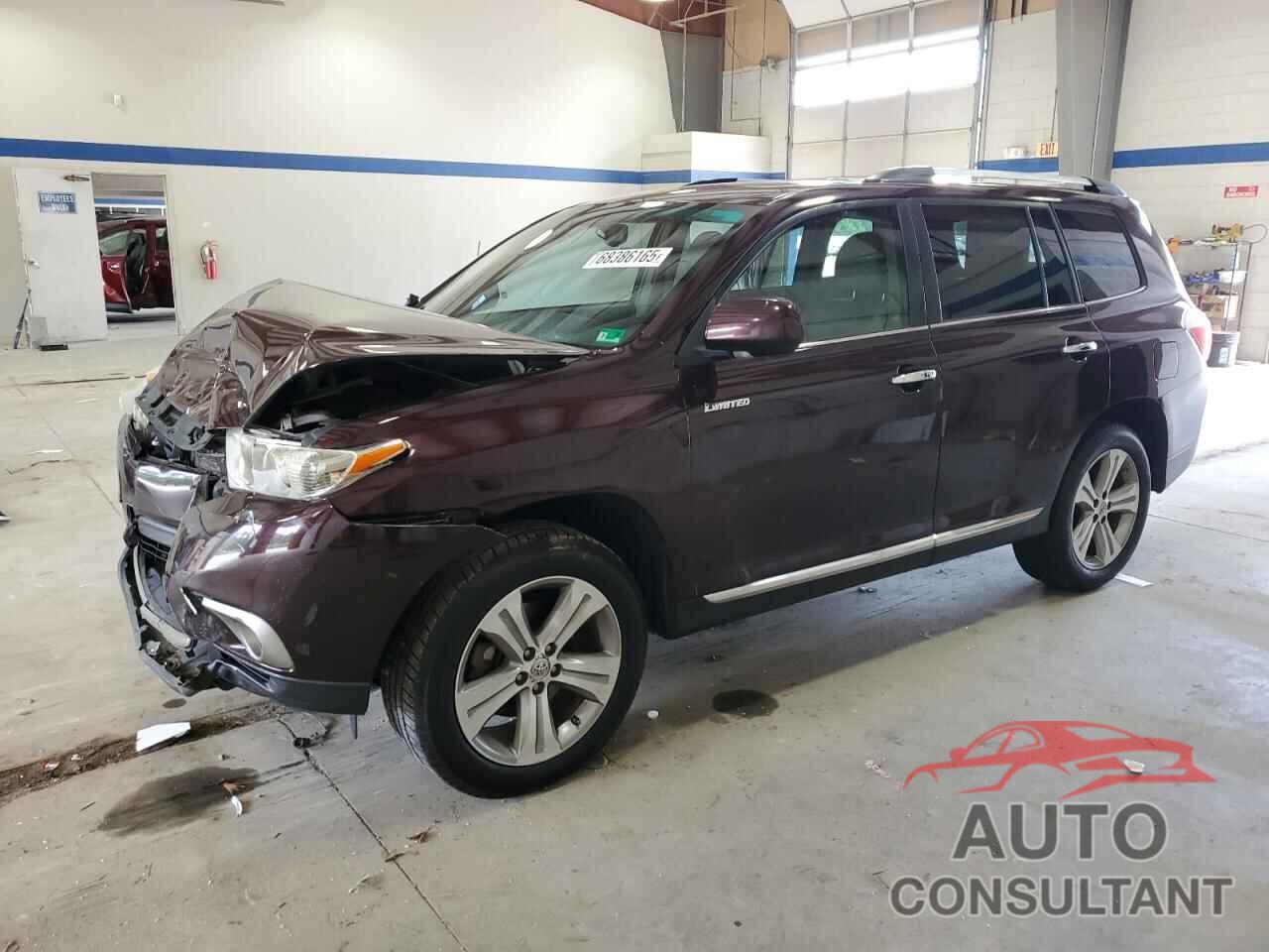 TOYOTA HIGHLANDER 2013 - 5TDYK3EH0DS093540