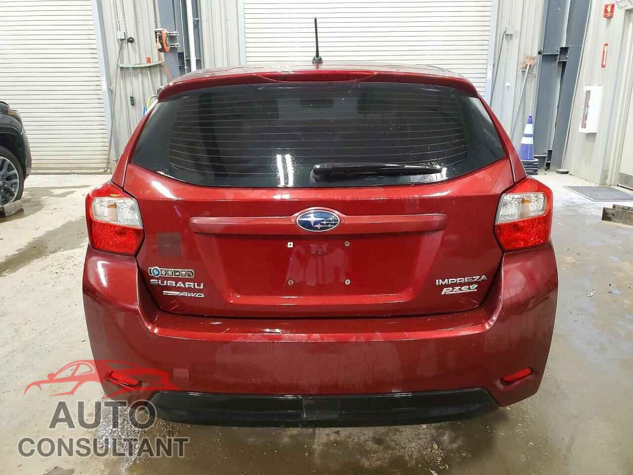 SUBARU IMPREZA 2012 - JF1GPAA64CH246533