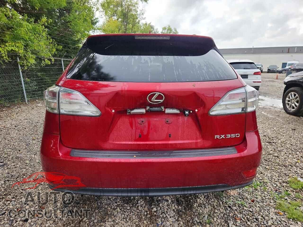 LEXUS RX350 2011 - 2T2BK1BA3BC103643