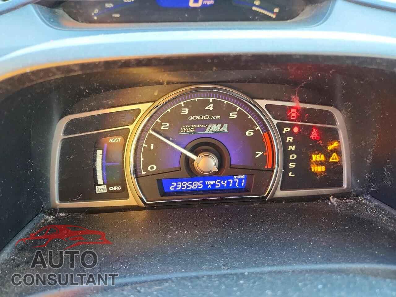 HONDA CIVIC 2010 - JHMFA3F26AS007265