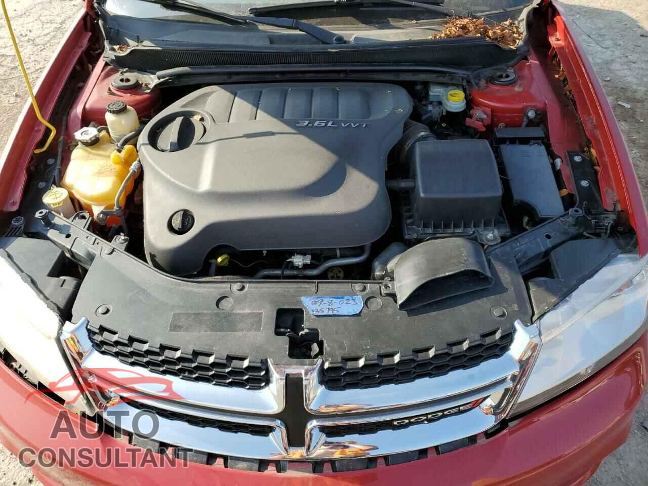 DODGE AVENGER 2012 - 1C3CDZAG4CN255652