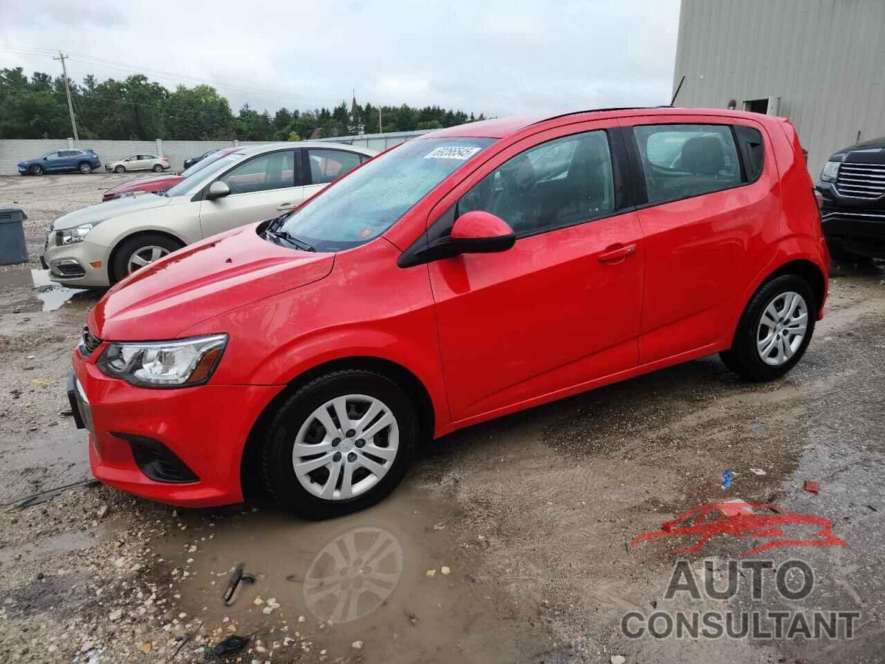 CHEVROLET SONIC 2020 - 1G1JG6SB1L4135477