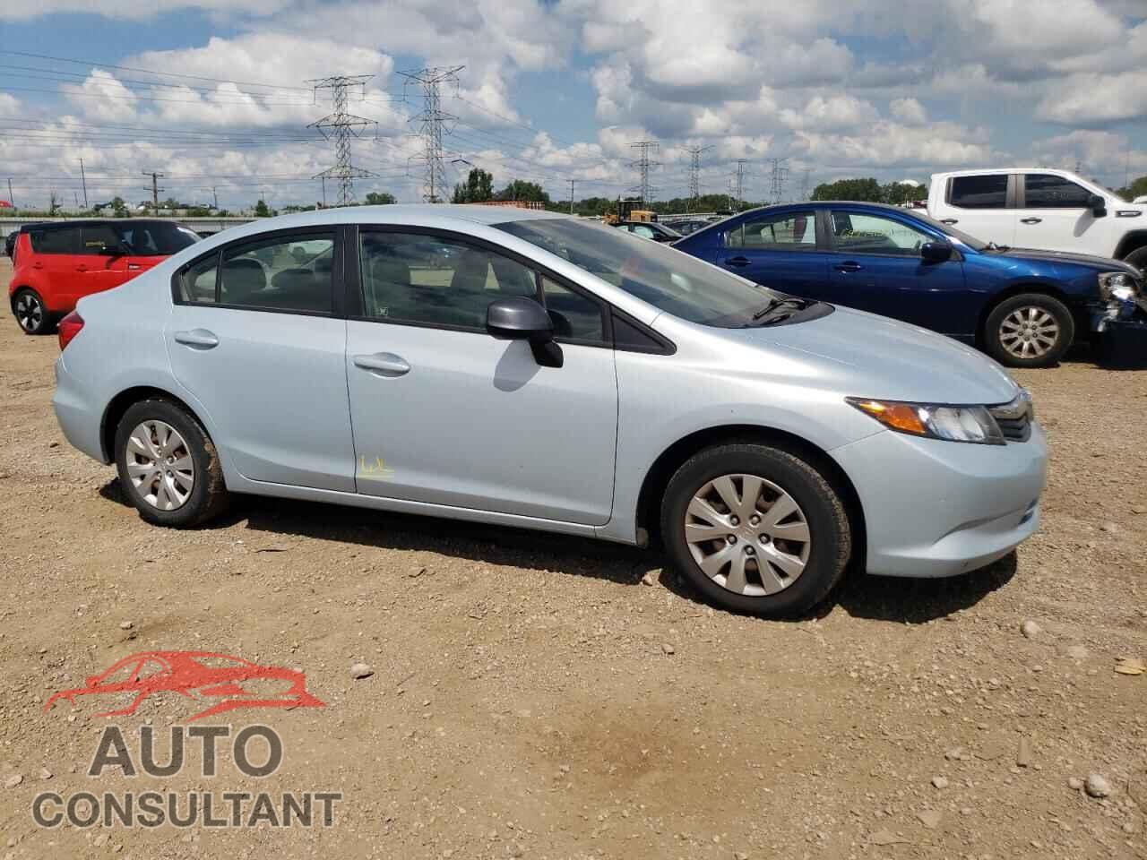 HONDA CIVIC 2012 - 2HGFB2F54CH509643