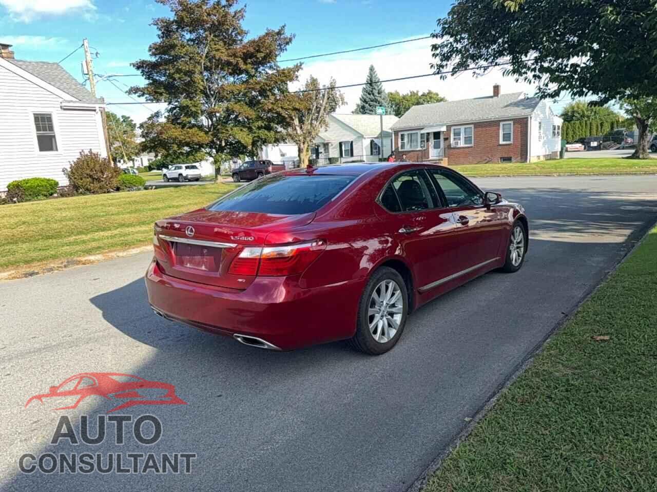 LEXUS LS460 2010 - JTHCL5EF3A5004836
