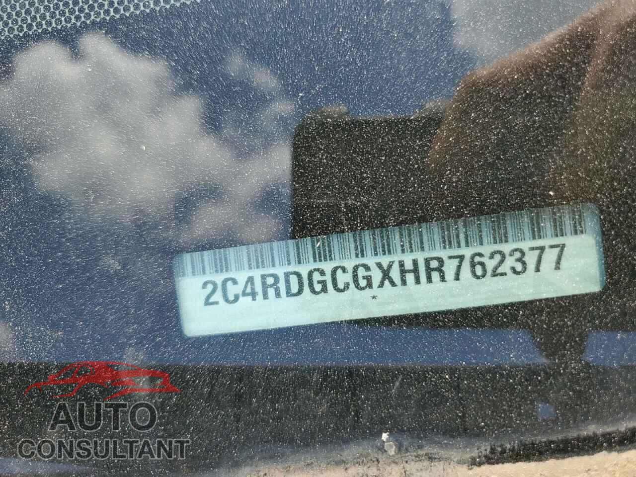 DODGE CARAVAN 2017 - 2C4RDGCGXHR762377