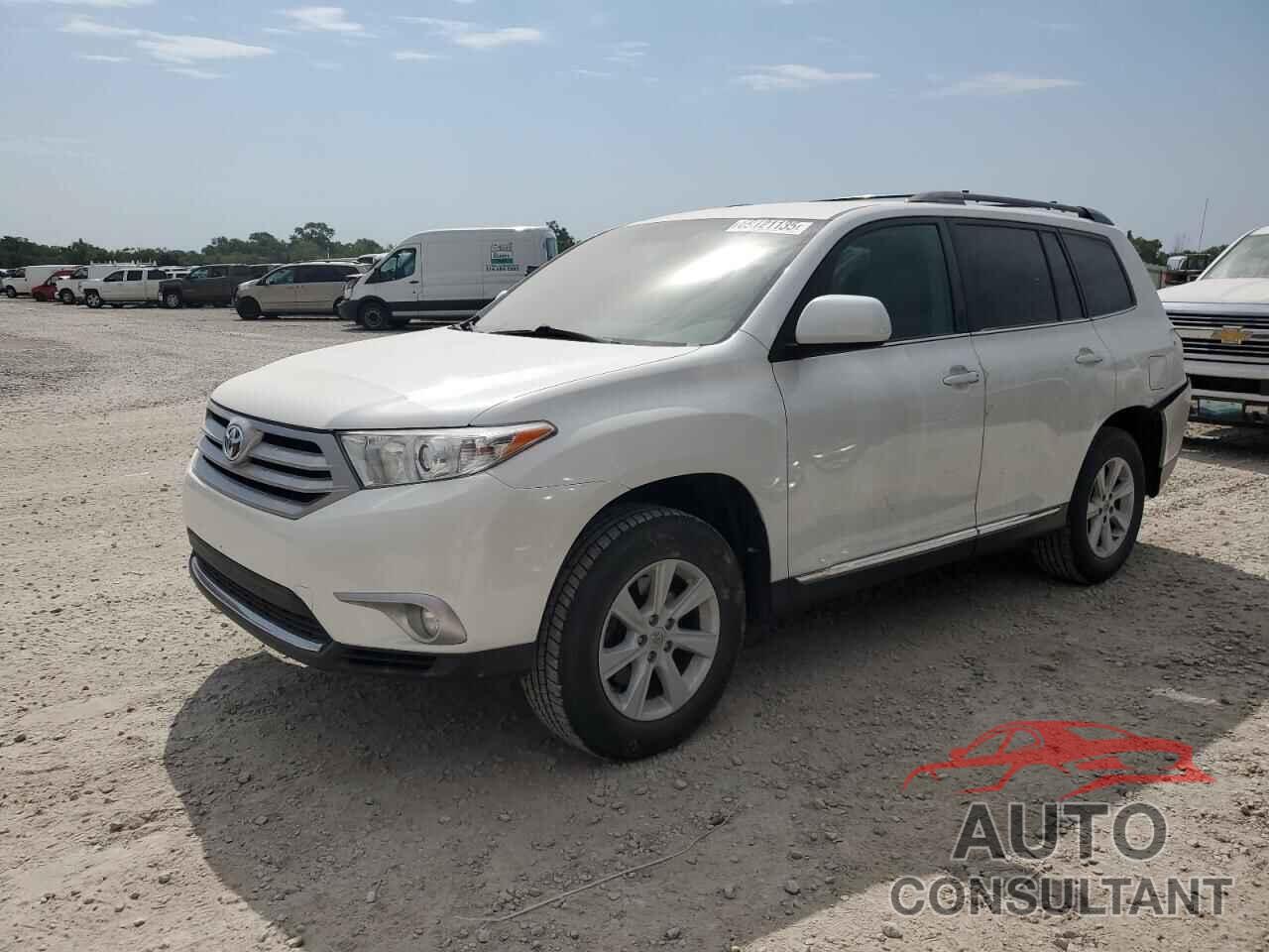 TOYOTA HIGHLANDER 2012 - 5TDZK3EH9CS086217