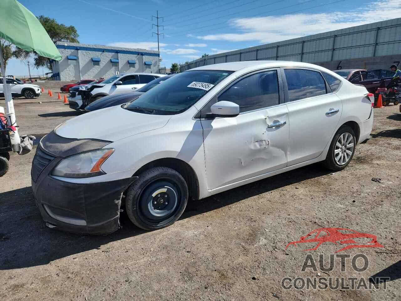 NISSAN SENTRA 2013 - 3N1AB7AP2DL721483