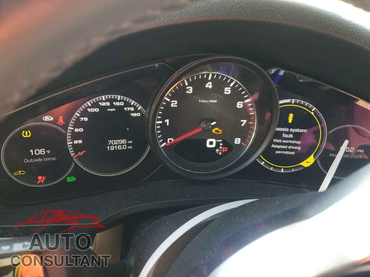 PORSCHE CAYENNE 2019 - WP1AB2AY8KDA64733