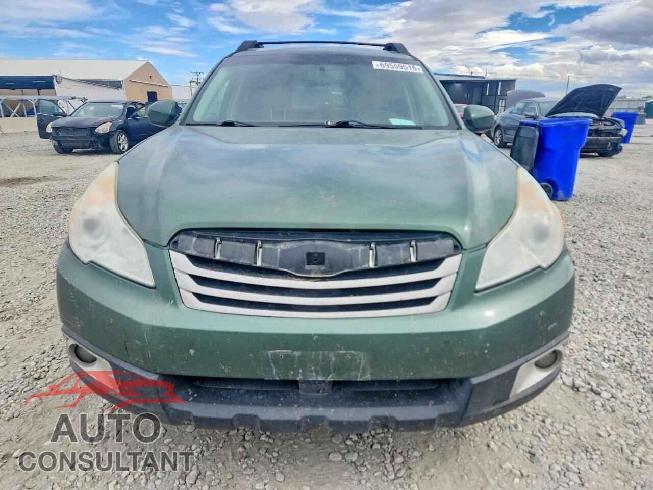 SUBARU OUTBACK 2012 - 4S4BRBCC9C3204665