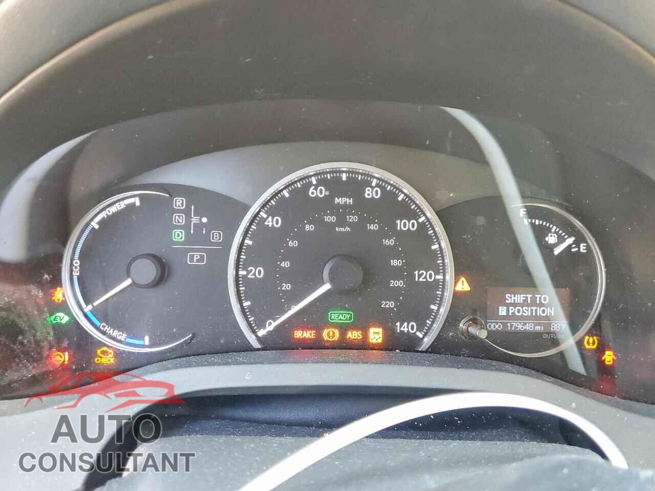 LEXUS CT 200 2012 - JTHKD5BH8C2082533