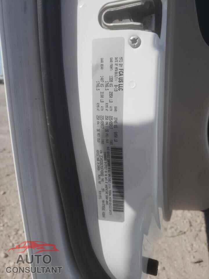 DODGE CARAVAN 2019 - 2C4RDGBG7KR745092