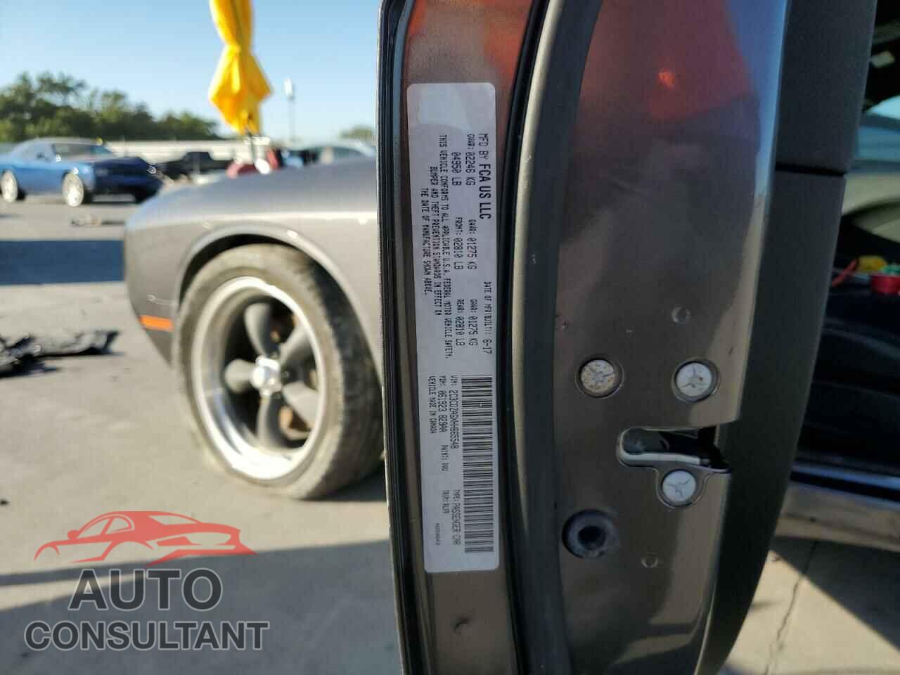 DODGE CHALLENGER 2017 - 2C3CDZAGXHH665548