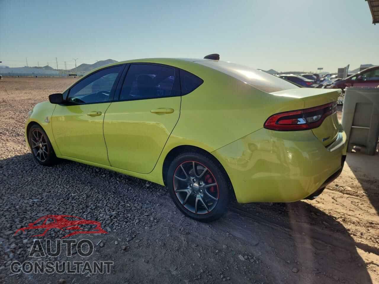 DODGE DART 2013 - 1C3CDFBA4DD118582
