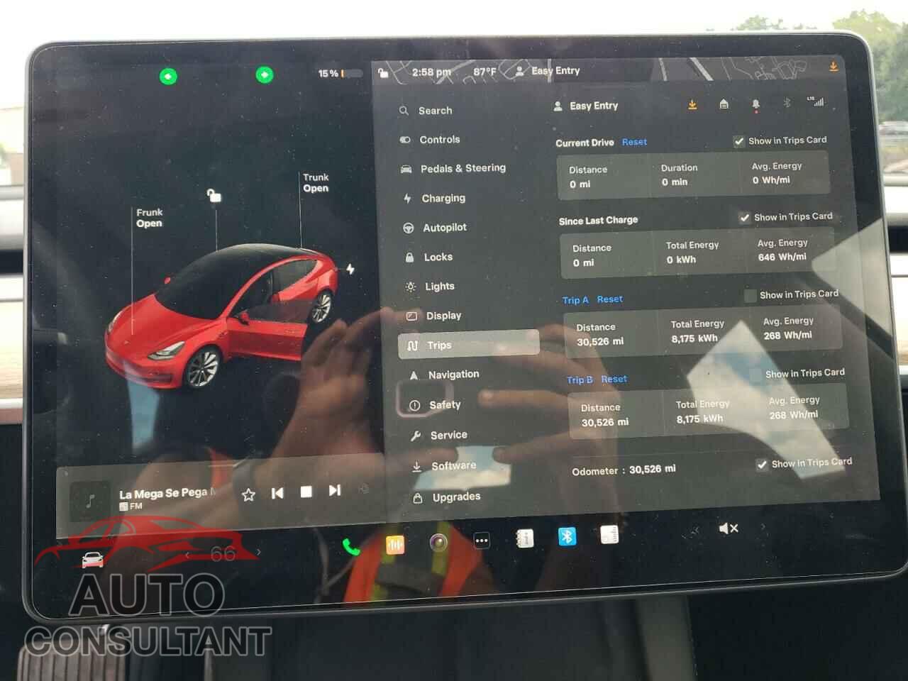 TESLA MODEL 3 2021 - 5YJ3E1EA0MF089971