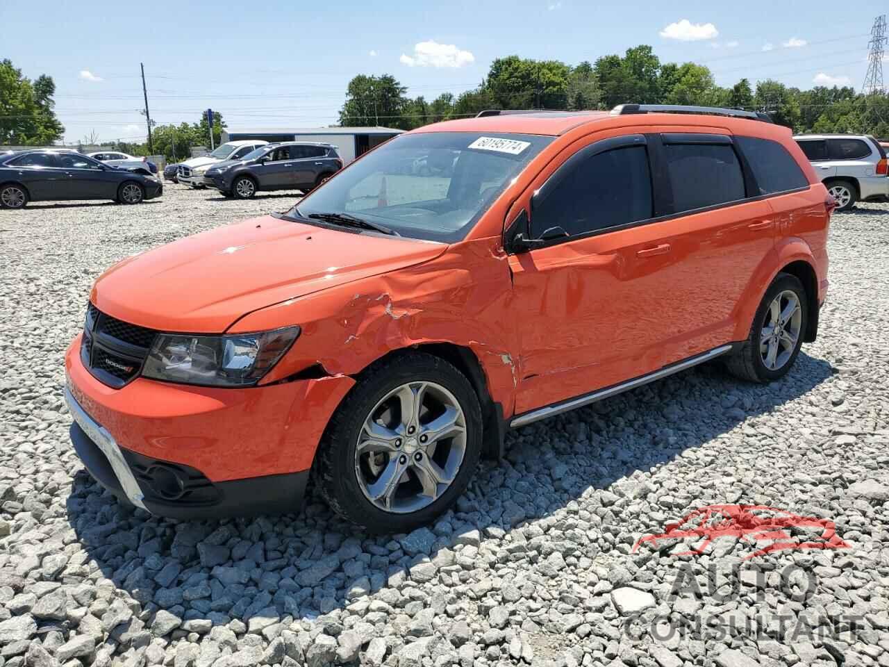 DODGE JOURNEY 2017 - 3C4PDCGG2HT566117