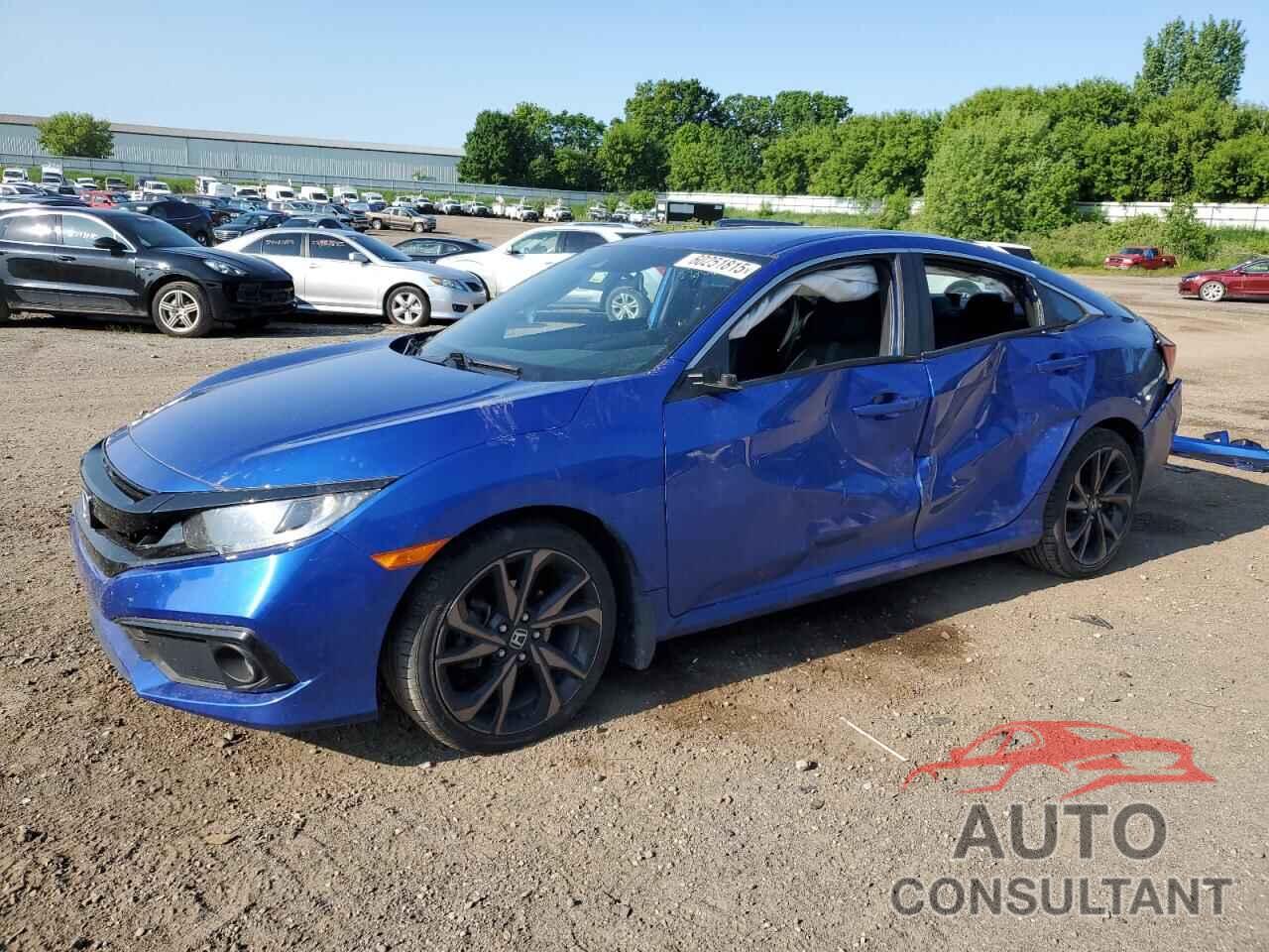 HONDA CIVIC 2020 - 19XFC2F86LE029394