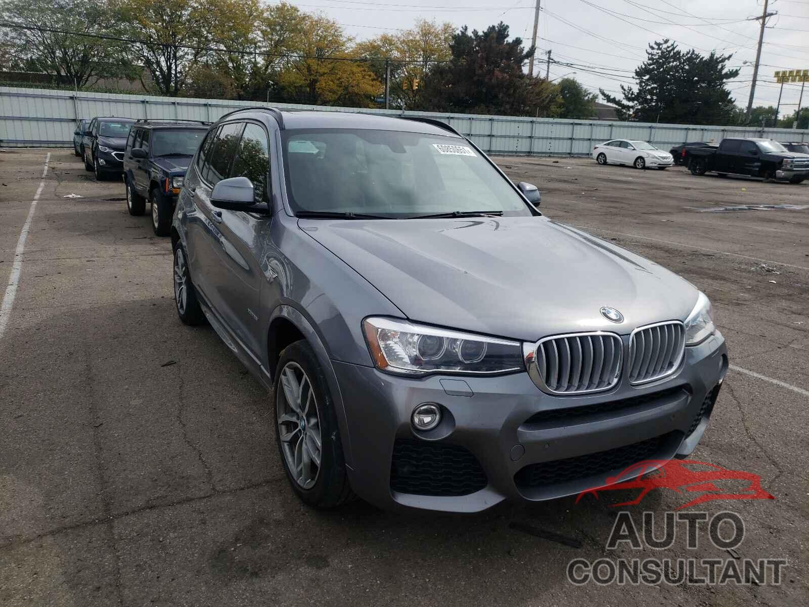 BMW X3 2016 - 5UXWX9C56G0D91829
