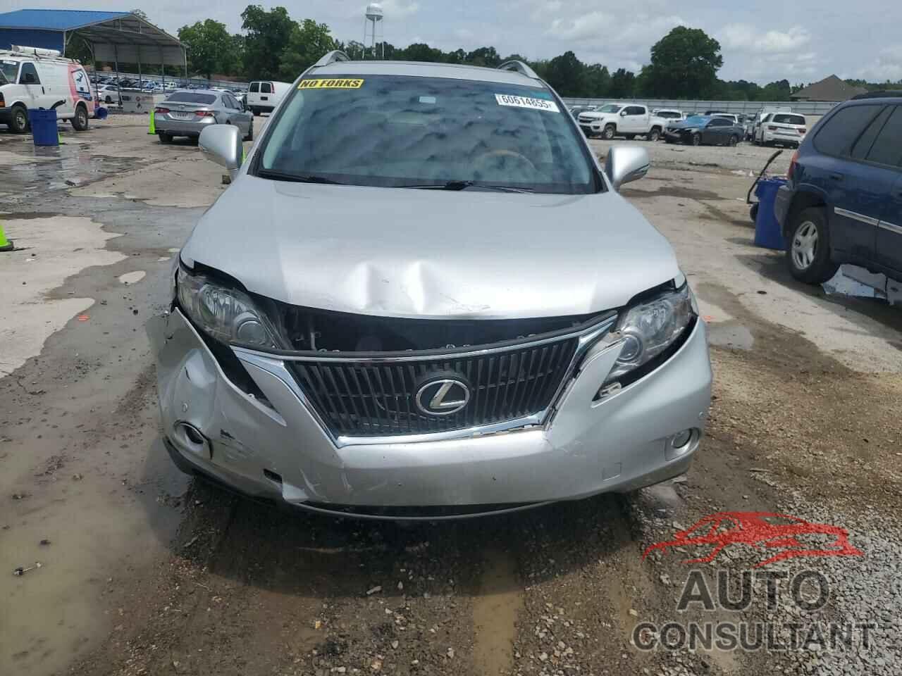 LEXUS RX350 2010 - 2T2ZK1BA9AC037550
