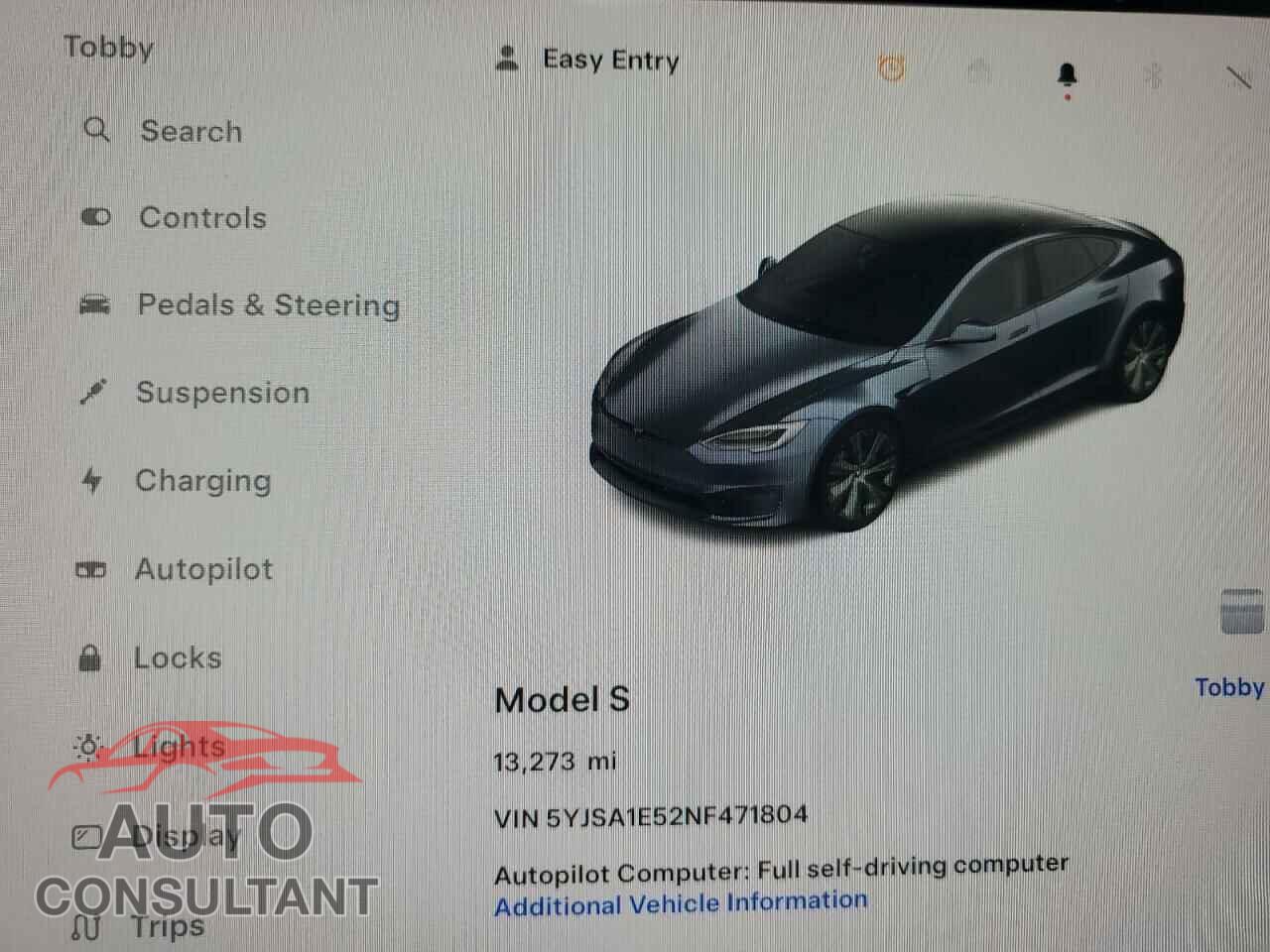TESLA MODEL S 2022 - 5YJSA1E52NF471804